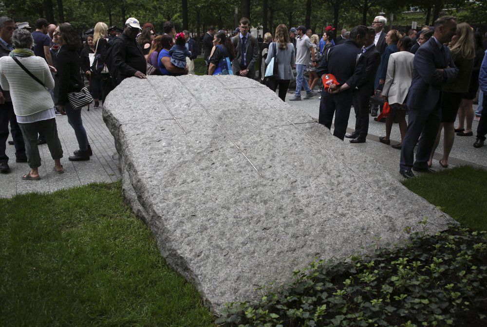 911 Memorial Glade with People